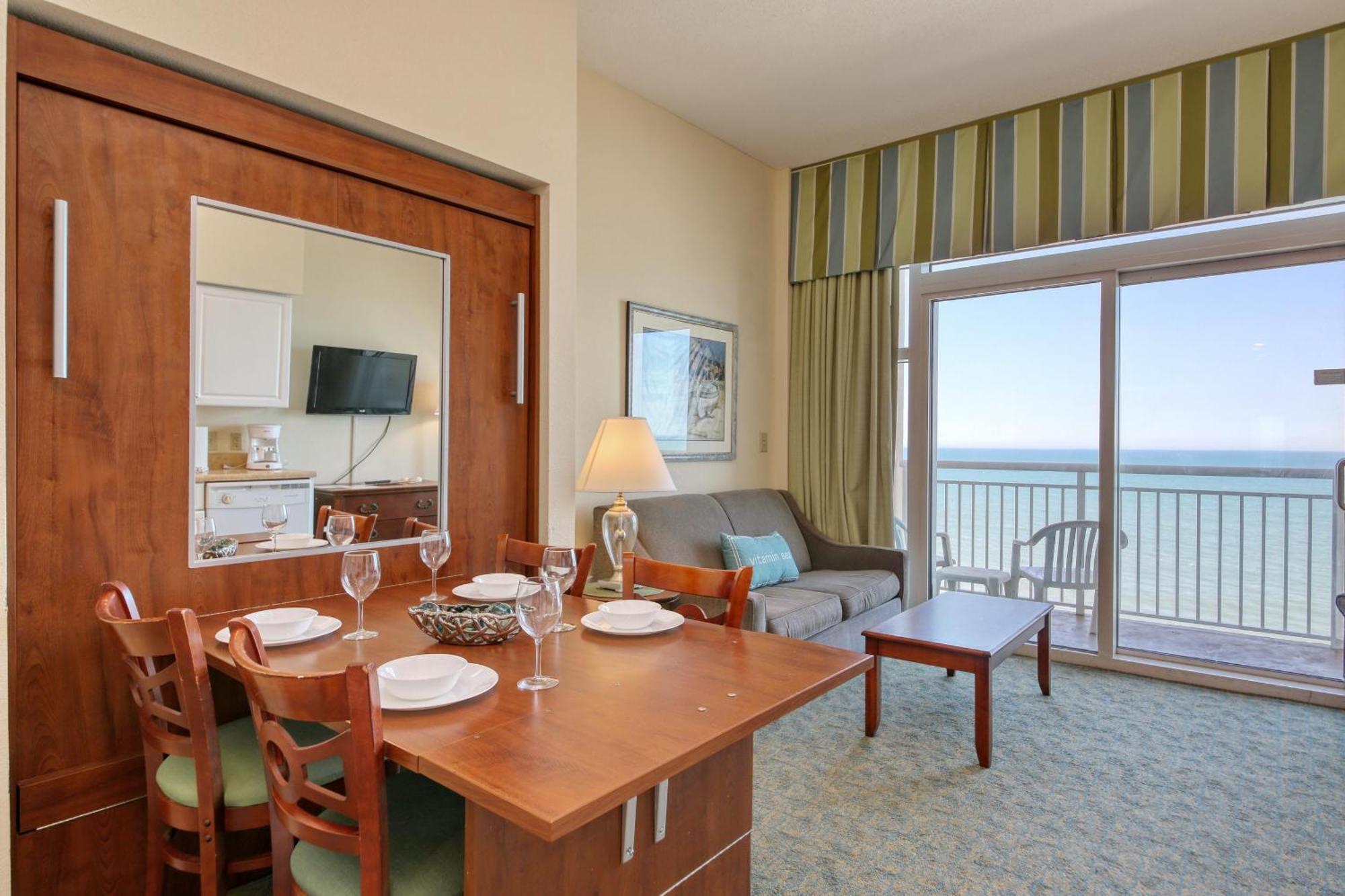 2501 S Ocean Blvd, 1205 - Ocean Front Sleeps 6 Villa Myrtle Beach Exteriör bild